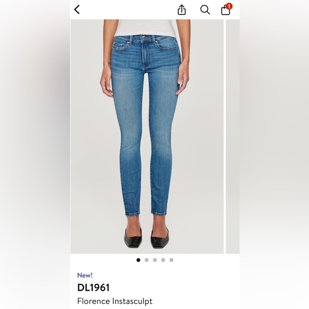 DL1961 Florence Instasculpt Skinny midrise